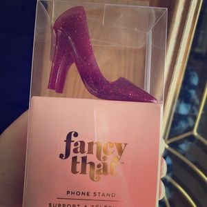 High heel phone stand